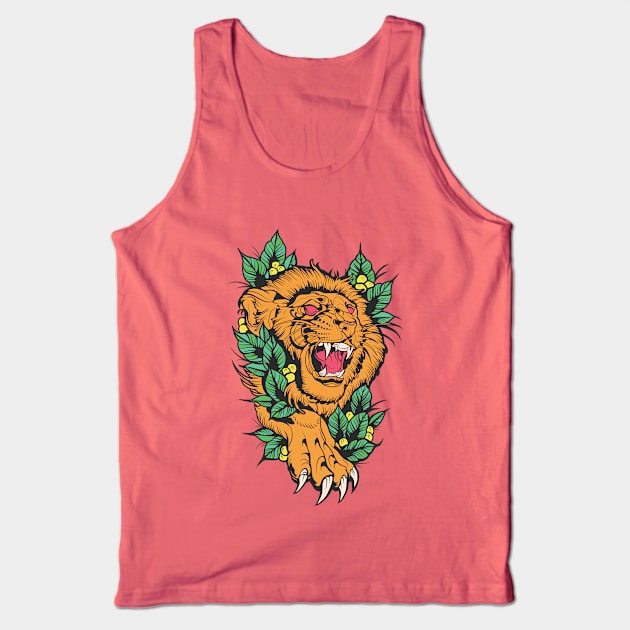 Lion Roar Tank Top by ervingutava